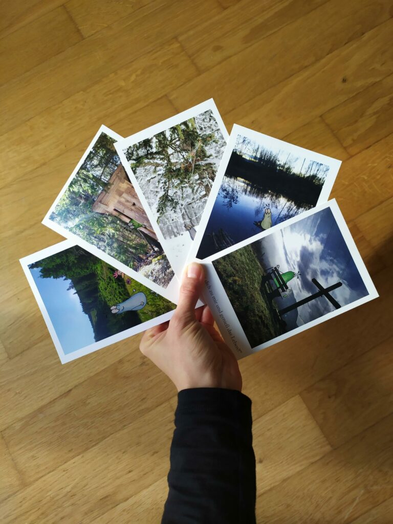 So sehen sie in deiner Hand aus!